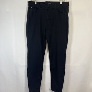 Curve Appeal Jeans Women’s 16 Black Stretch Comfort Hi-Rise Denim Jeans